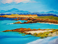 The Beauty Of The Isle Of Skye, original acrylic painting, Scottish landscape