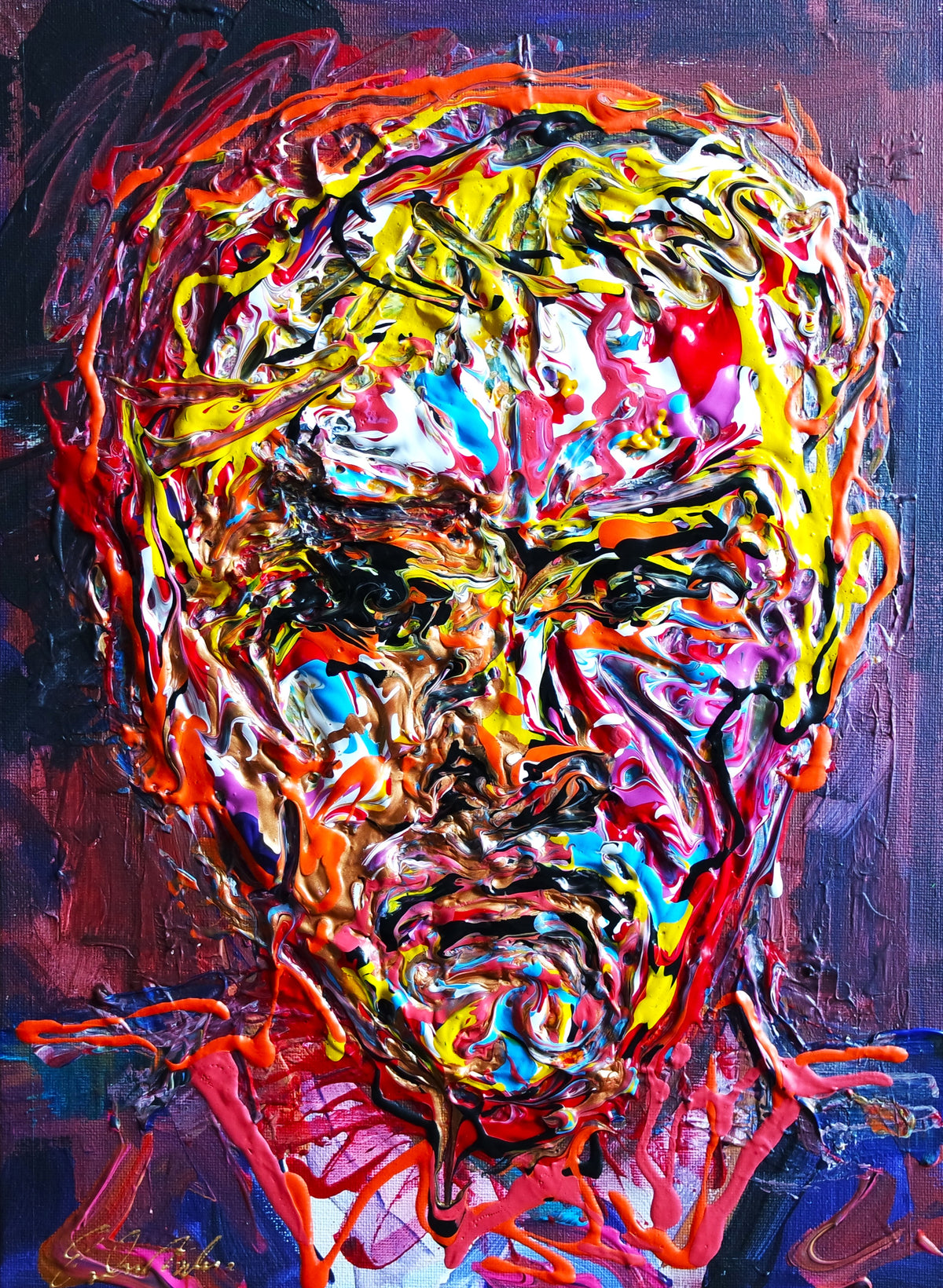 Abstract Portrait Expression 558
