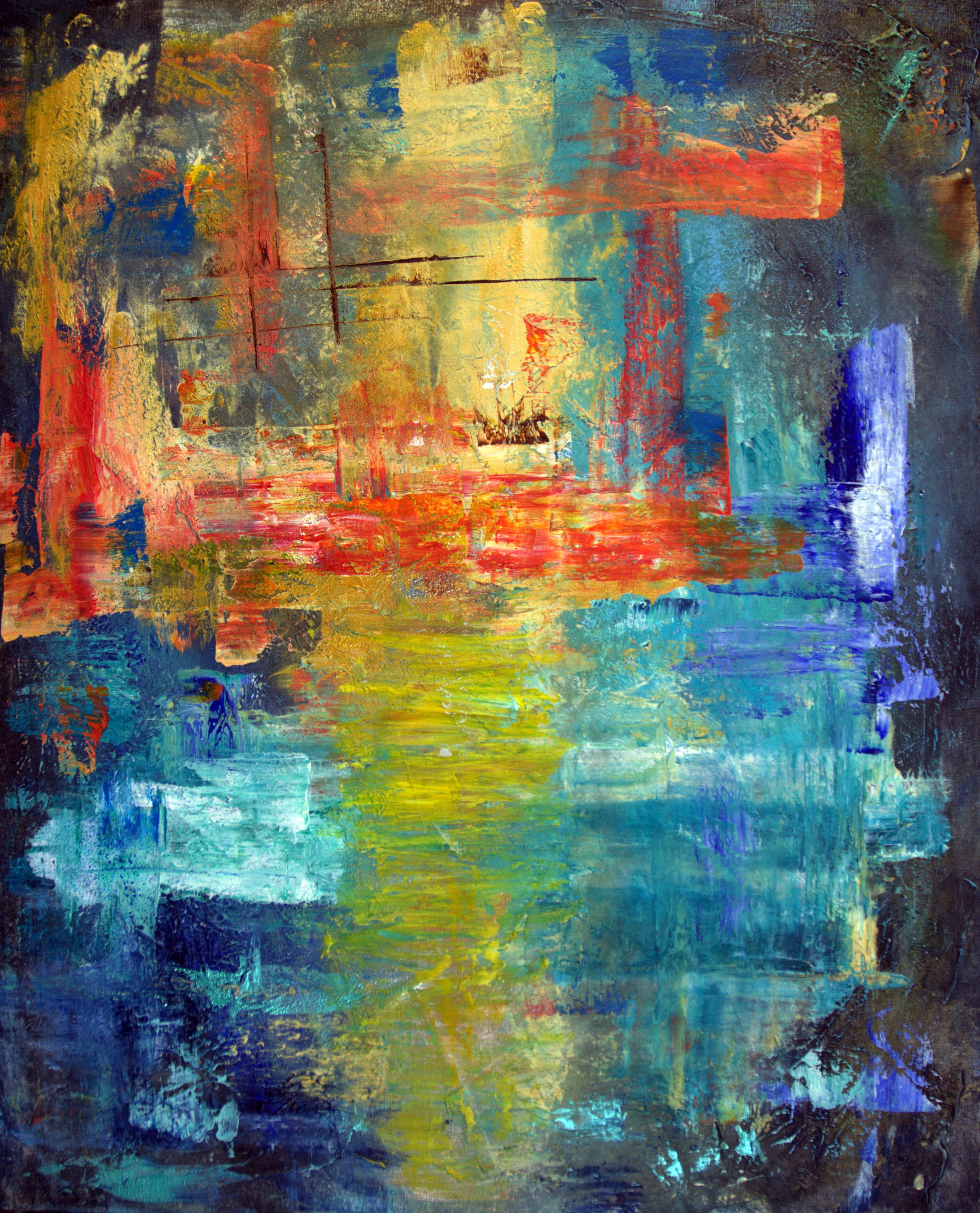 Sunset in Abstraction