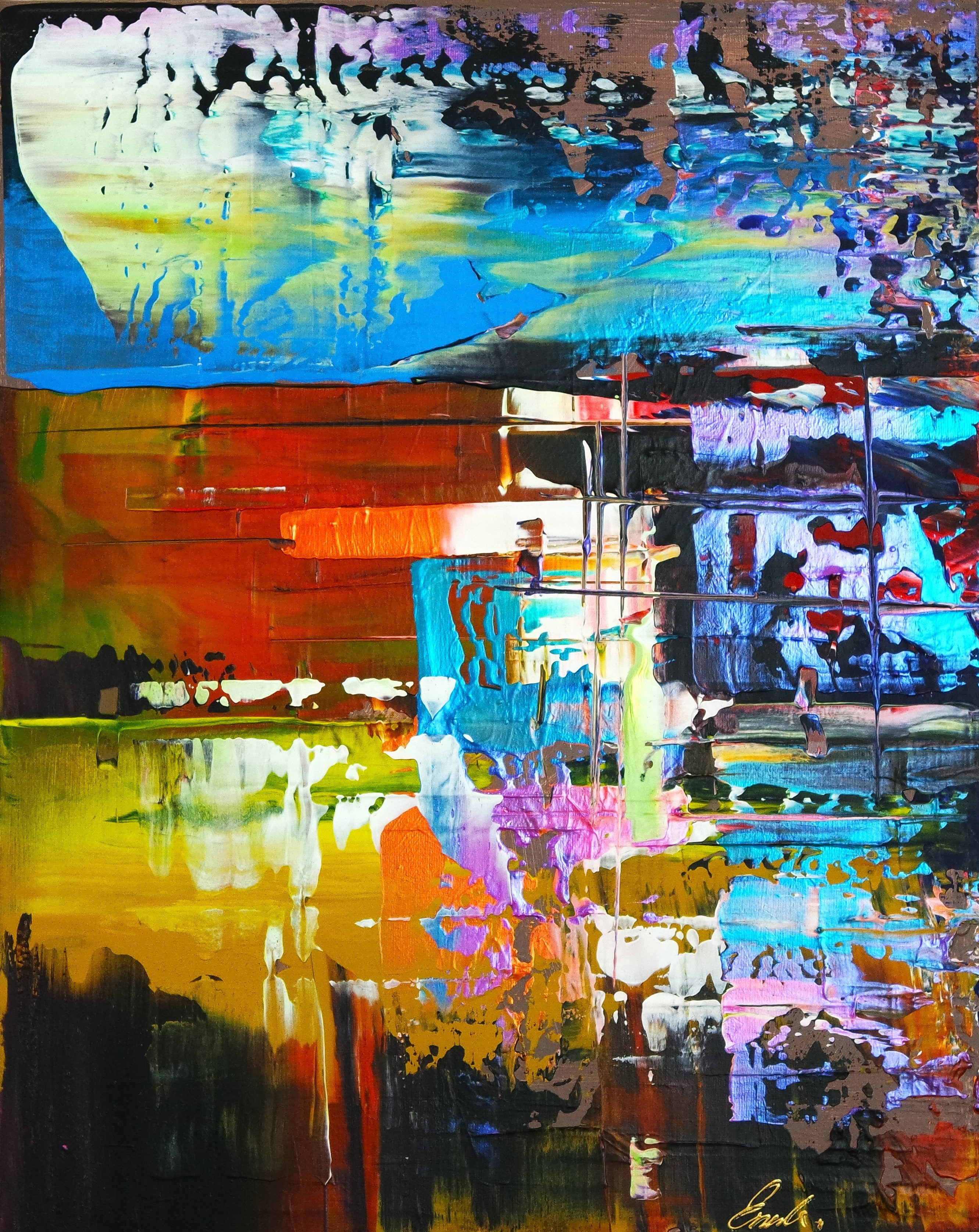 Abstract Texture Landscape 931