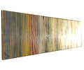 Abstract painting A1180 - gold diptych