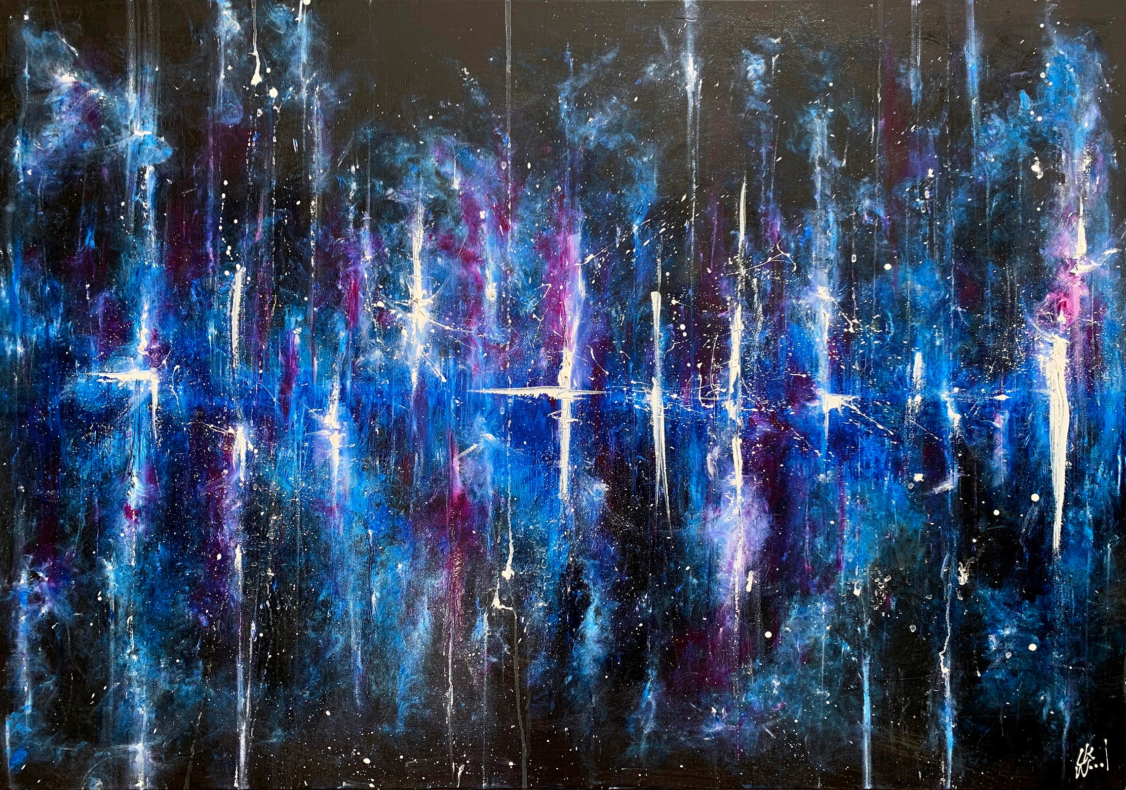 Abstract cosmos space