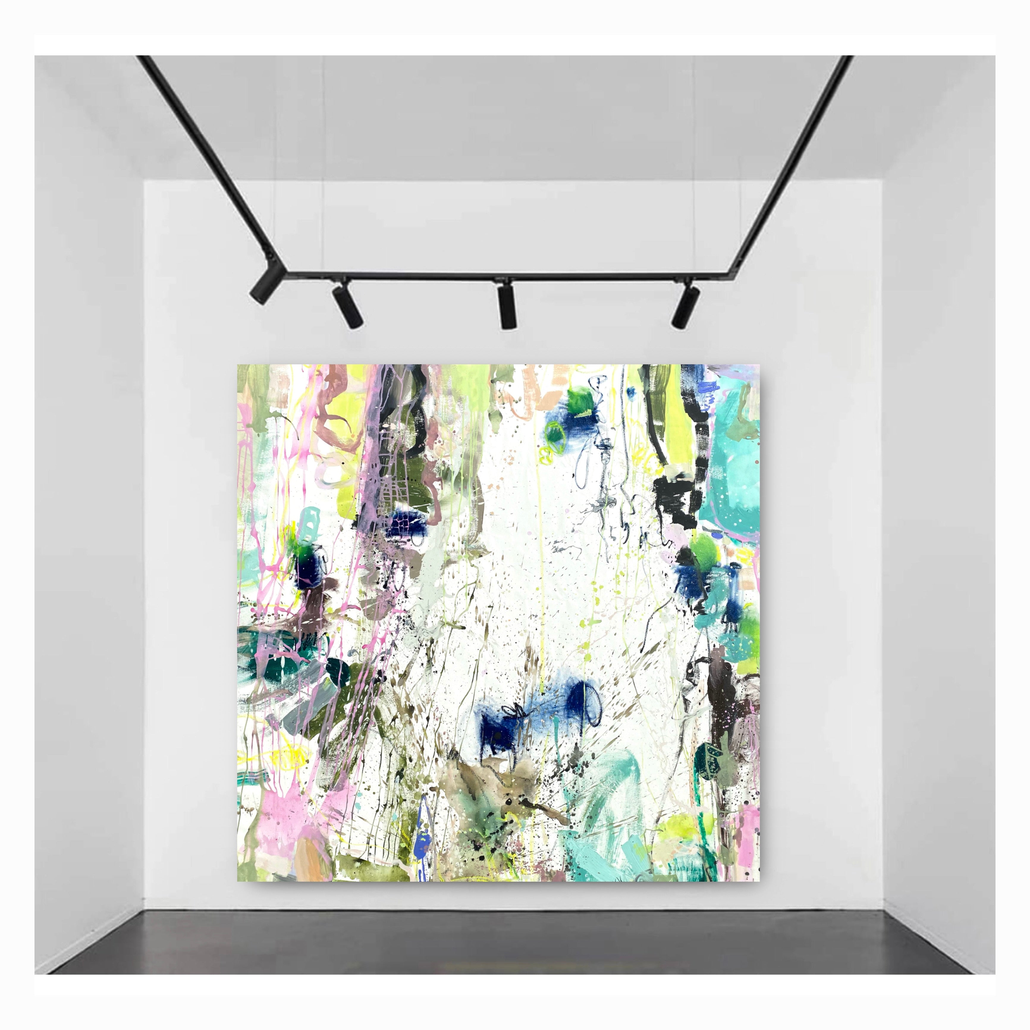 If not now then when - Huge abstract painting XXL