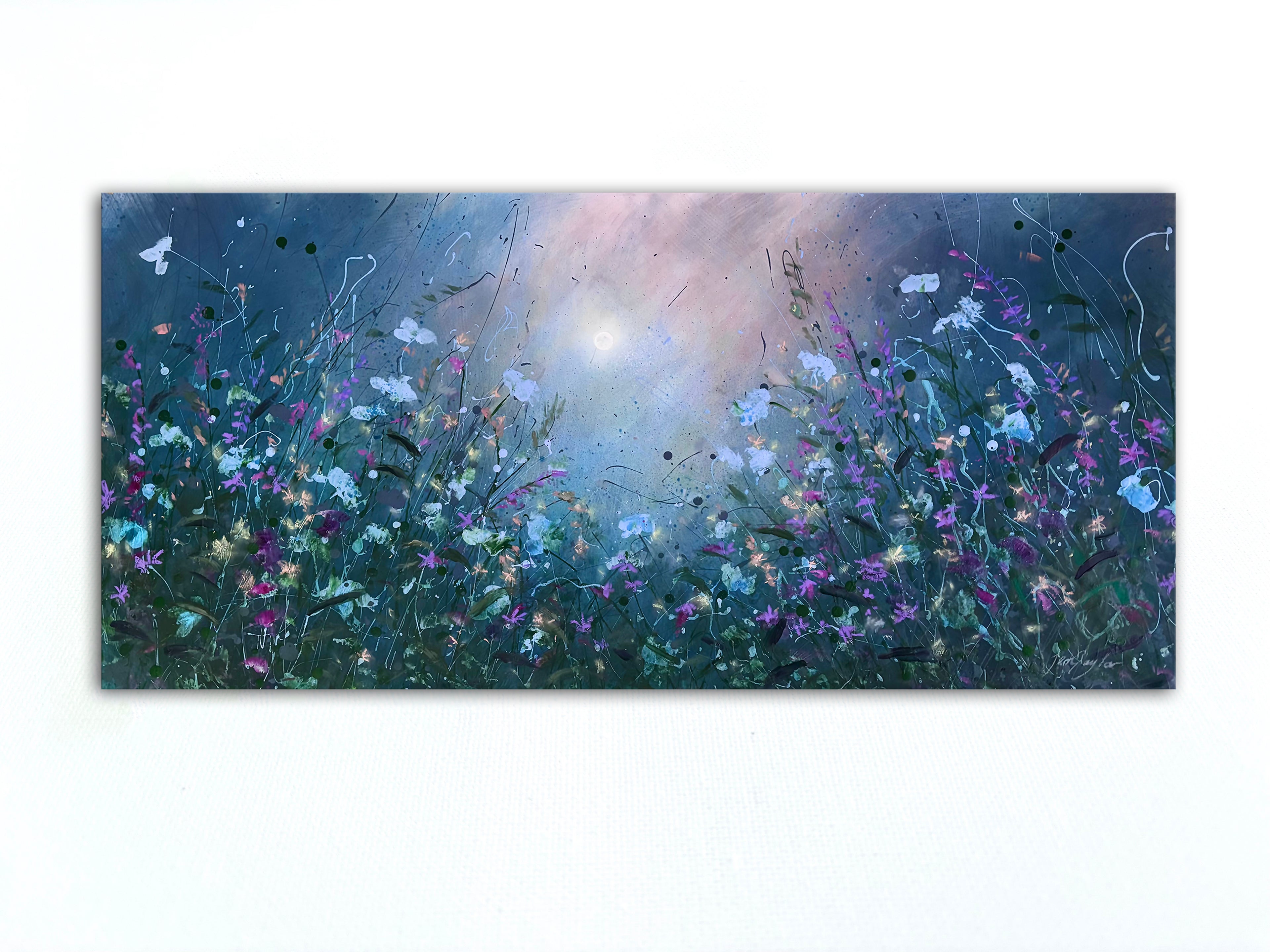 Midnight's Floral Symphony