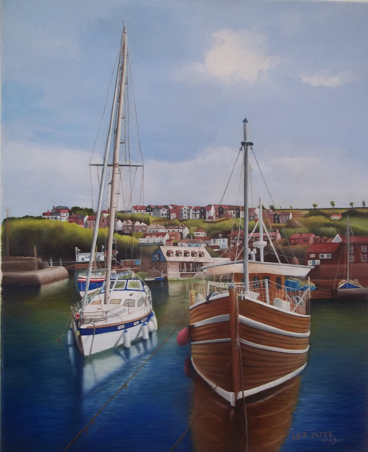"MEVAGISSEY HARBOUR" CORNWALL