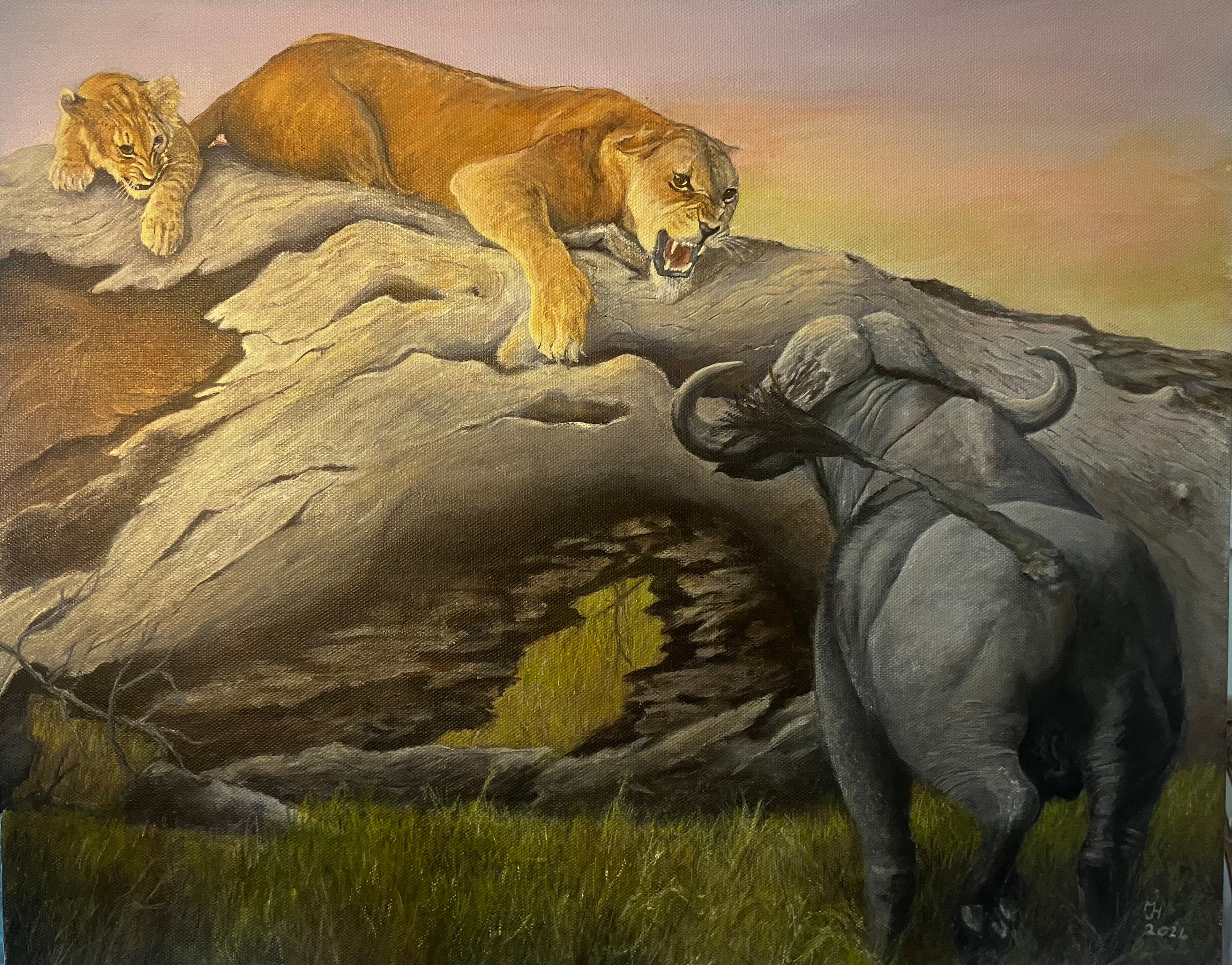 AN AFRICAN STANDOFF