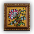Emerald Bloom – Miniature 15x15 cm