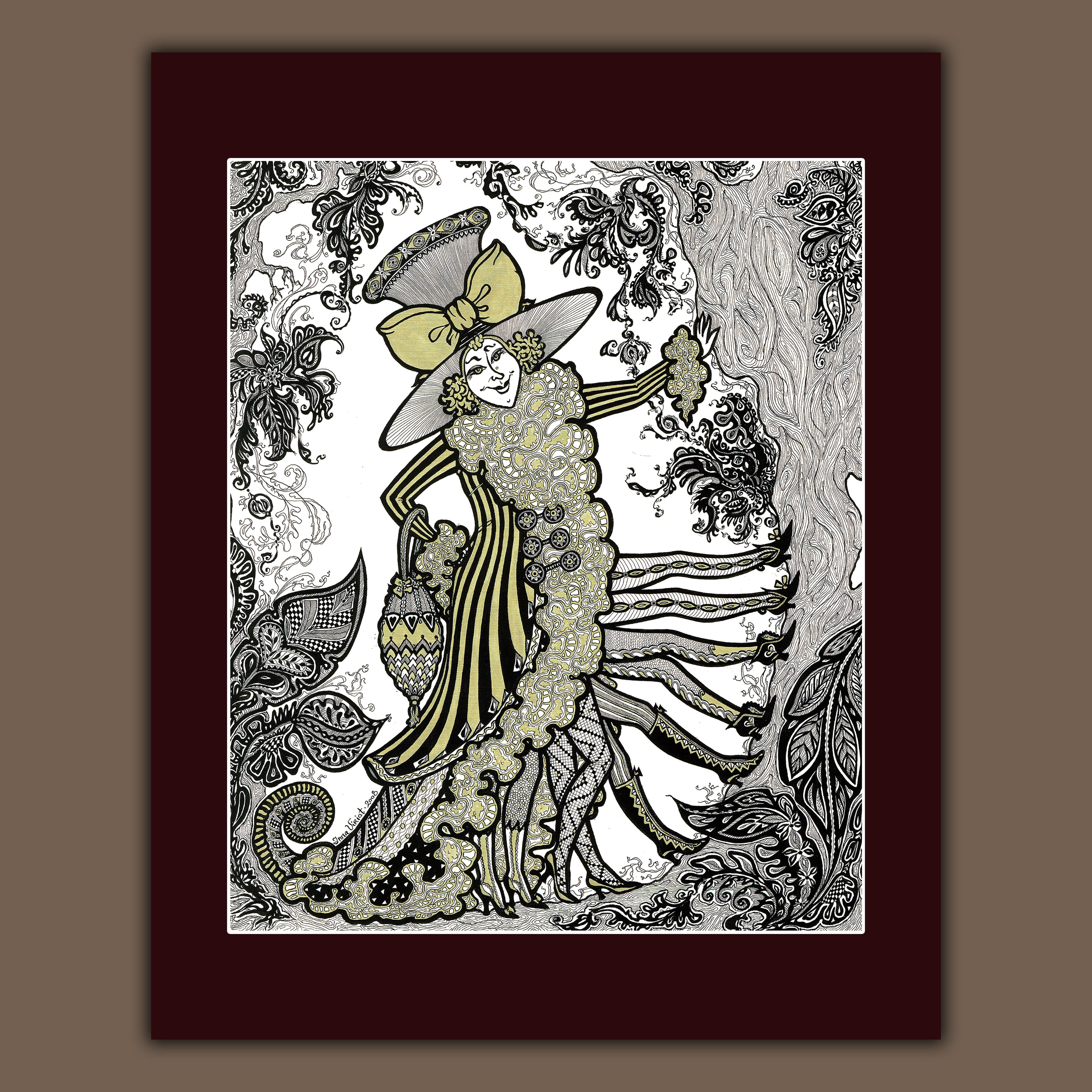 Caterpillar Fashionista – Lady of the Twisted Garden