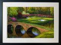 Masters Augusta Golf Course  – Ltd Edition Giclée Oak Framed Print 50x40cm