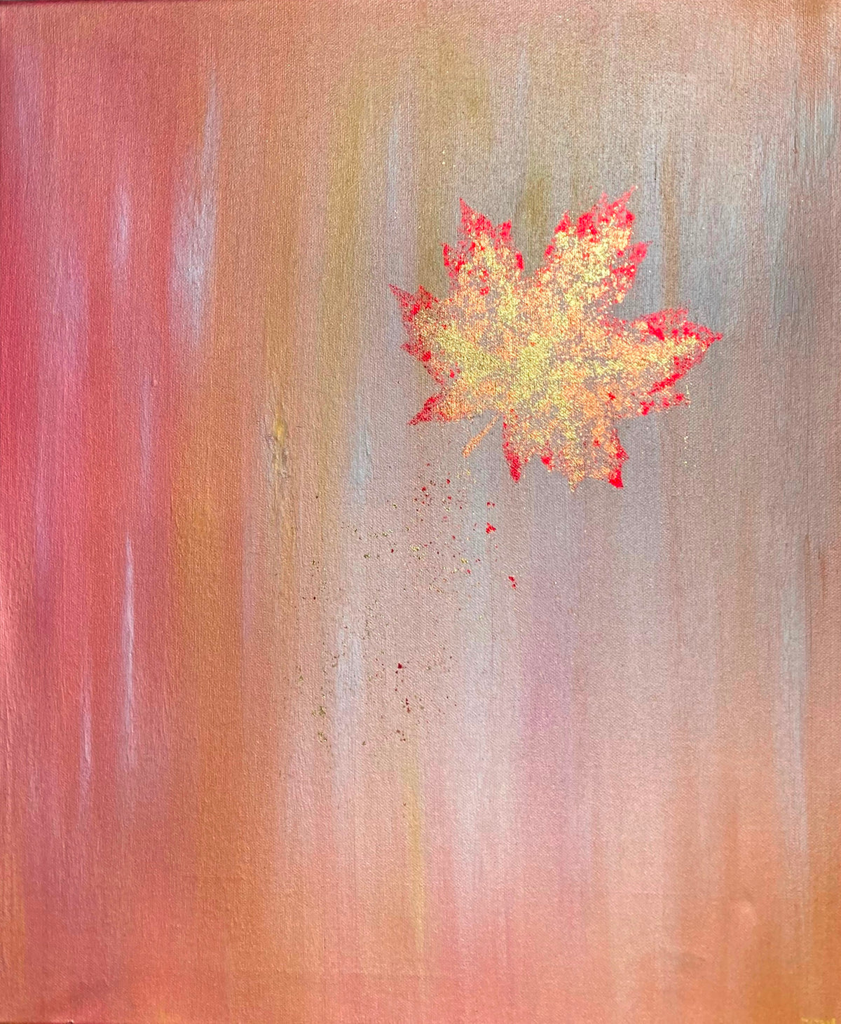 Four Seasons / Autumn original oil painting