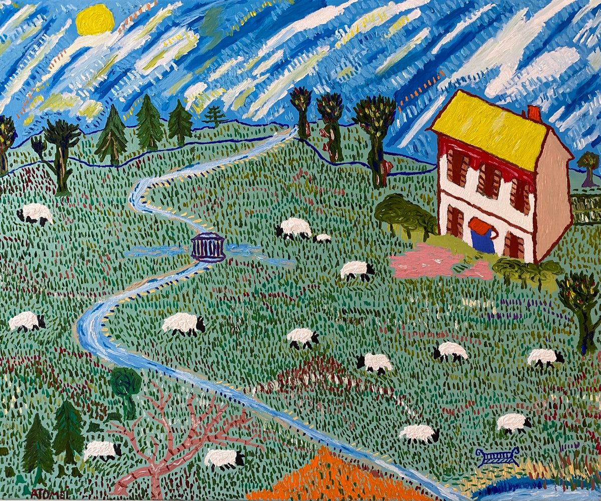 Farmhouse at Llandeilo, Wales