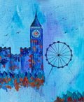 London Night Skyline Art 394