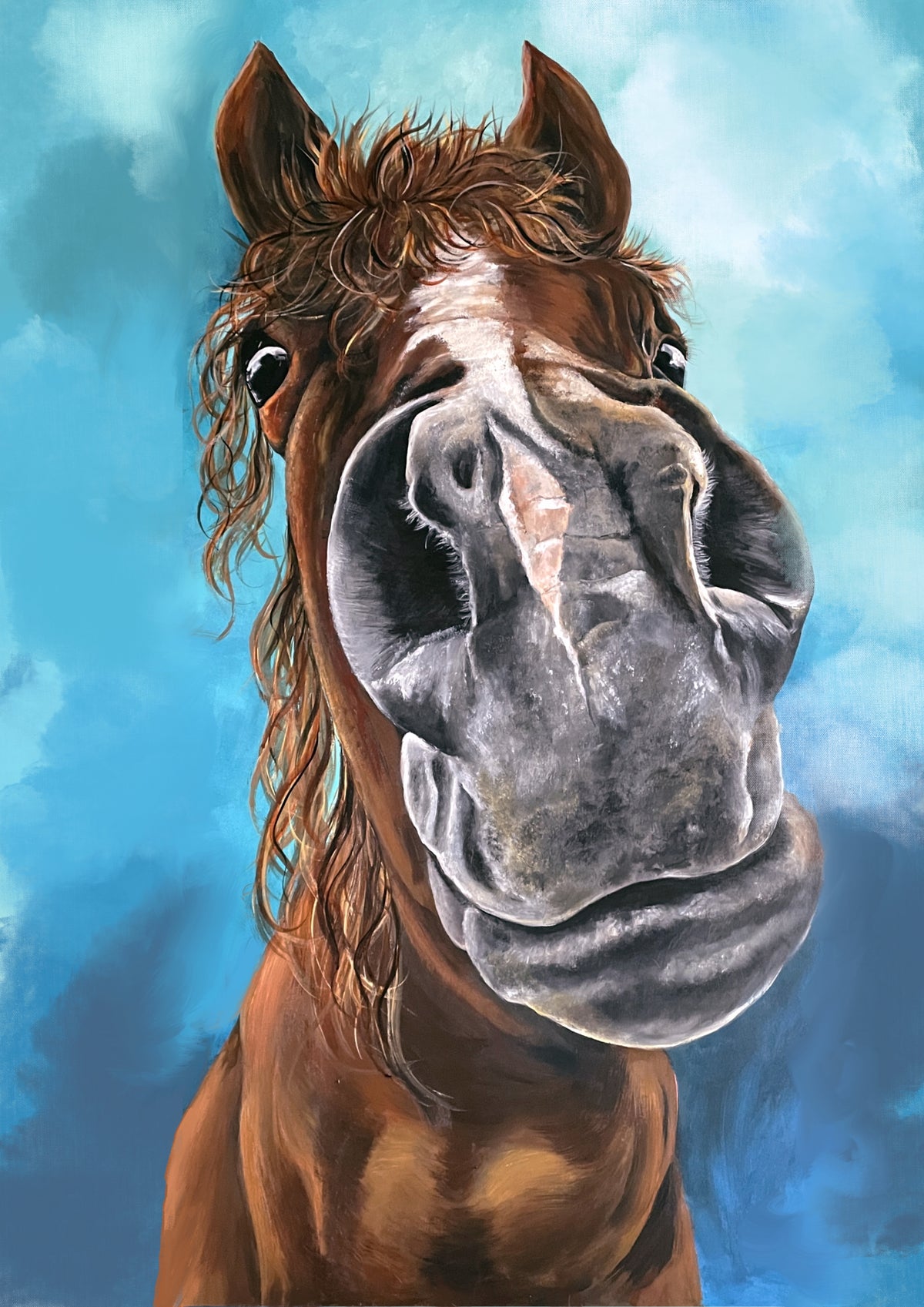 Rupert the Horse - Limited Edition Canvas Print