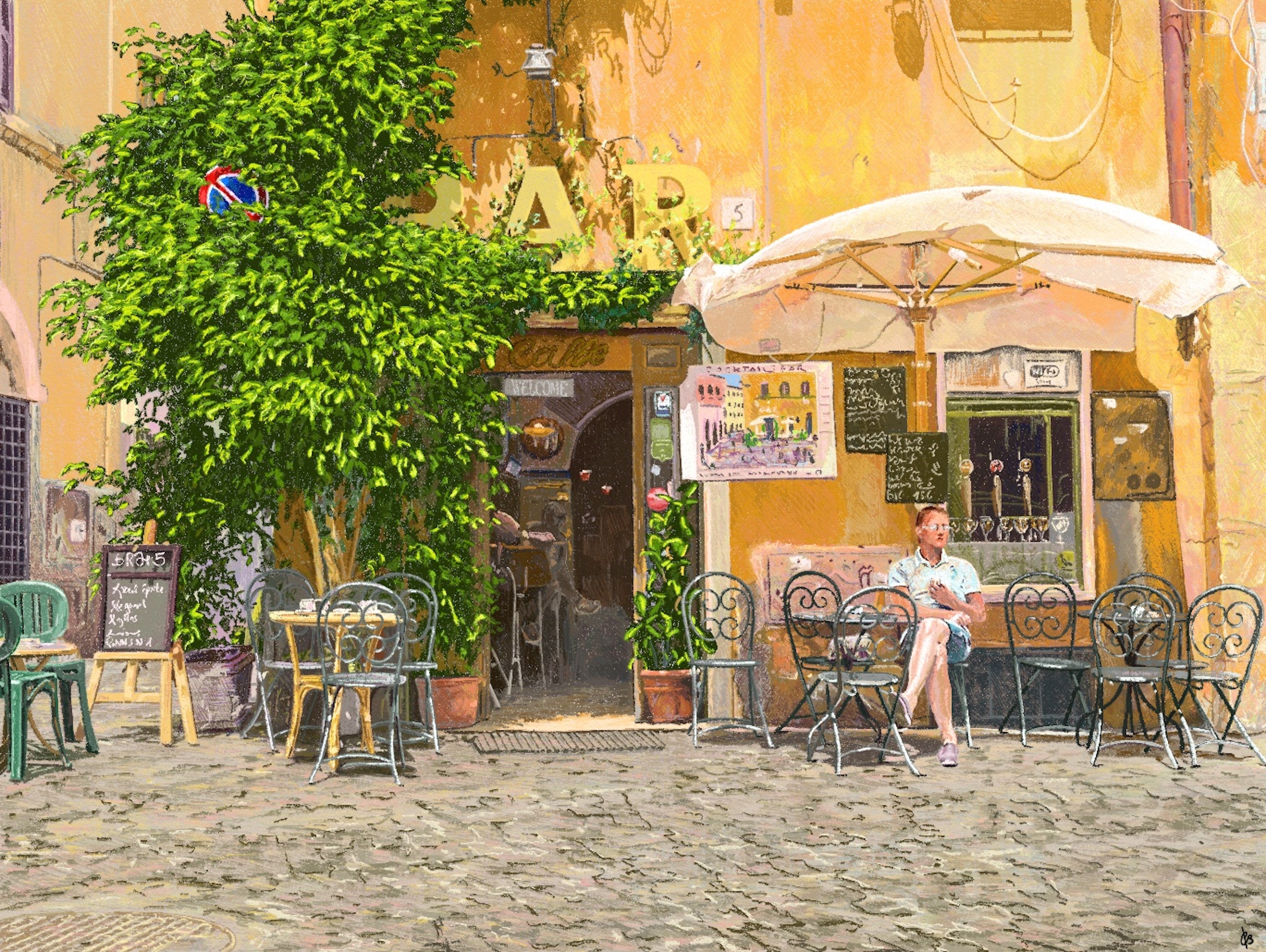 Bar Del Cinque Trastevere Rome