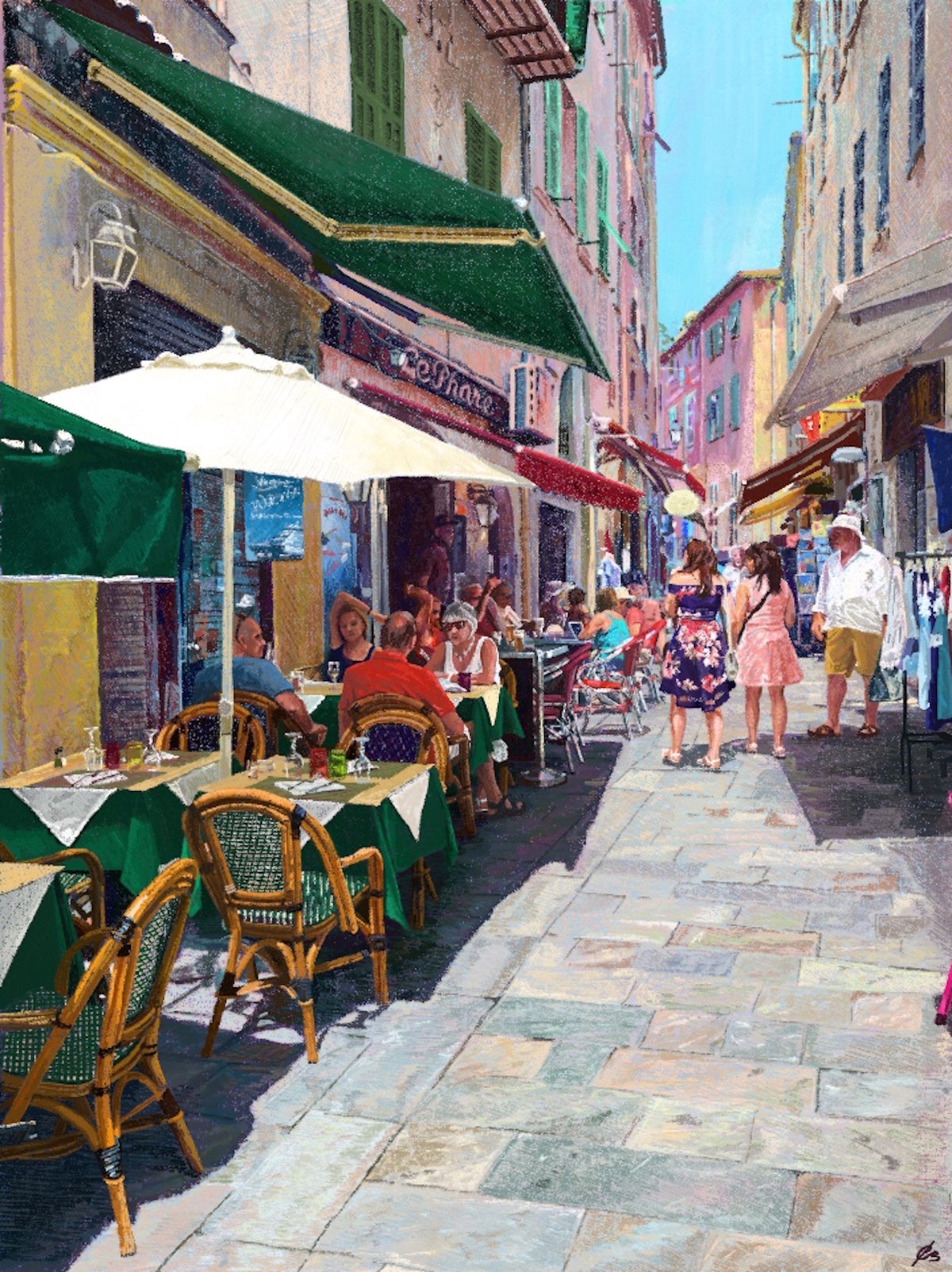 Bar Le Phare Villefranche France