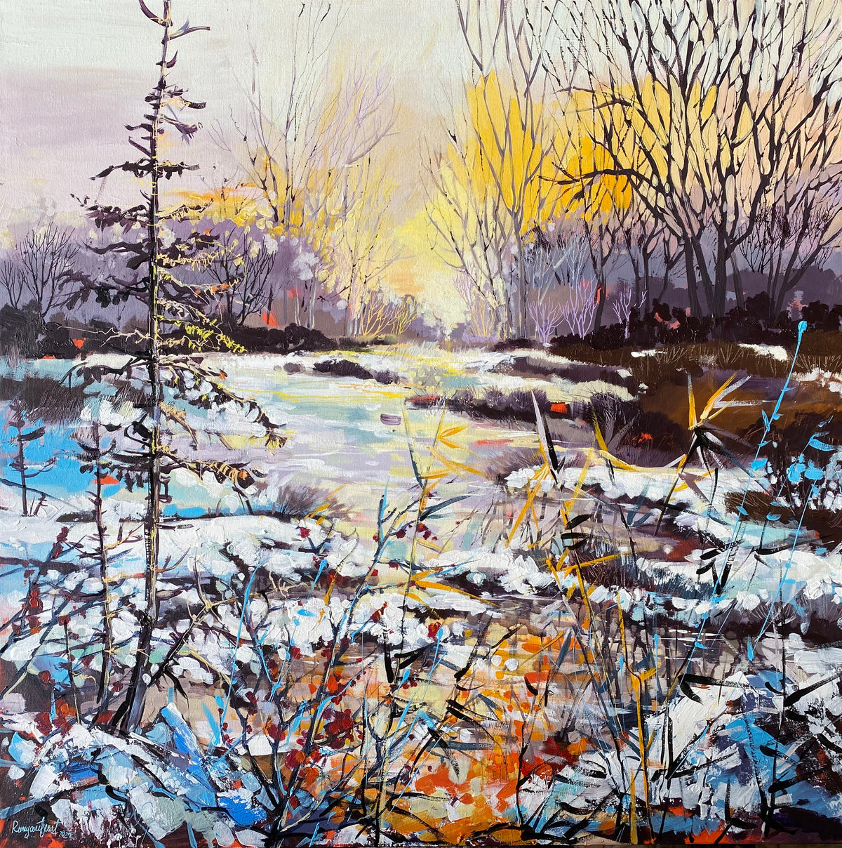 Sunrise On The River