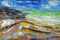 Beautiful colourful abstract beach 869