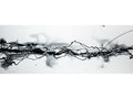 Black & White Smoky Abstract