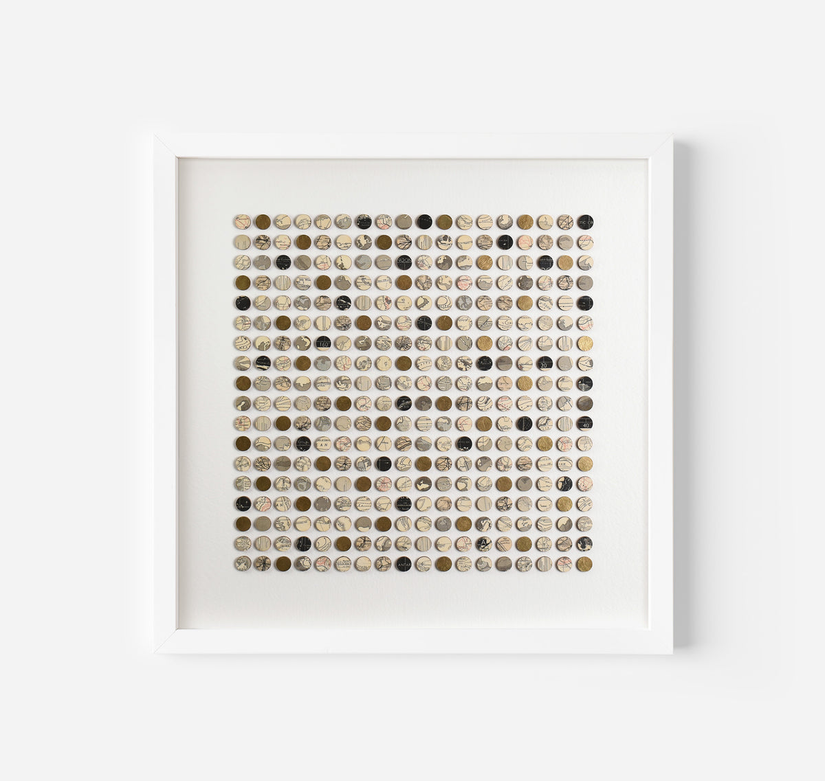 324 World Map Dots