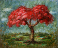 ''Blooming pomegranate tree''