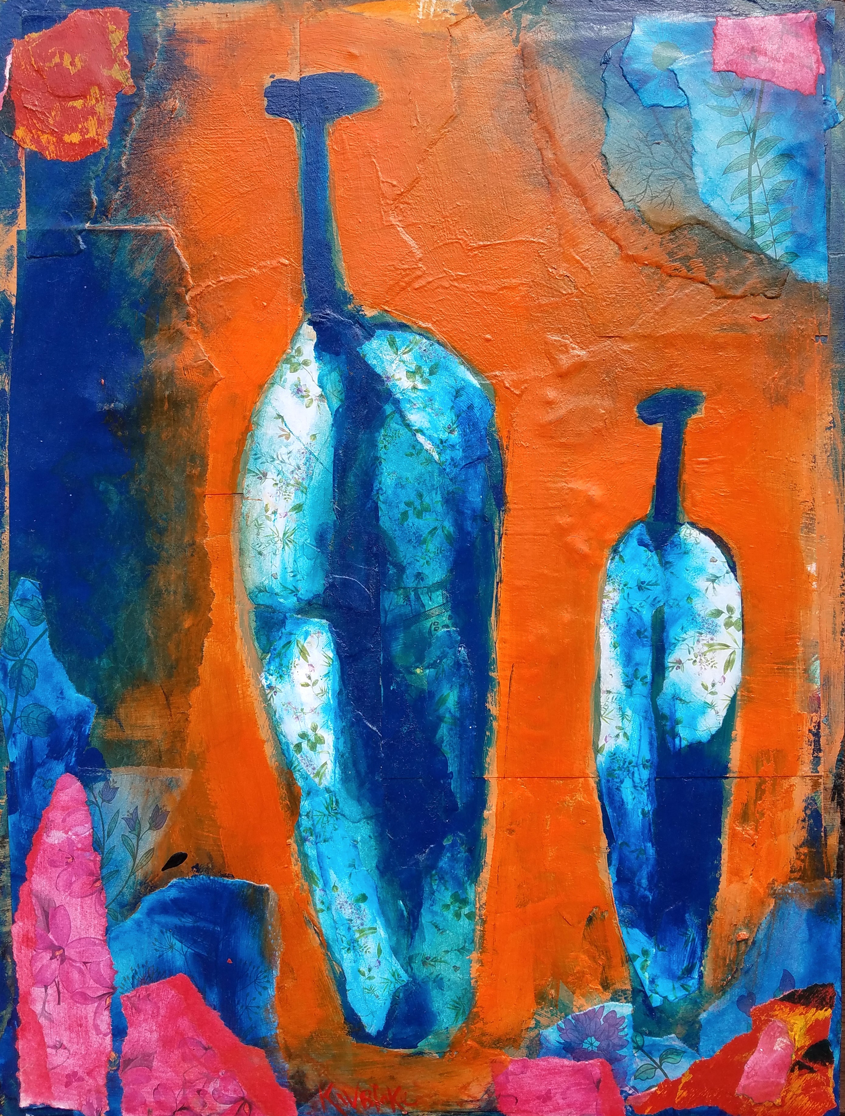 Blue and White Vases