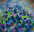 Blue Bouquet  140cm x 140cm x 3.8cm