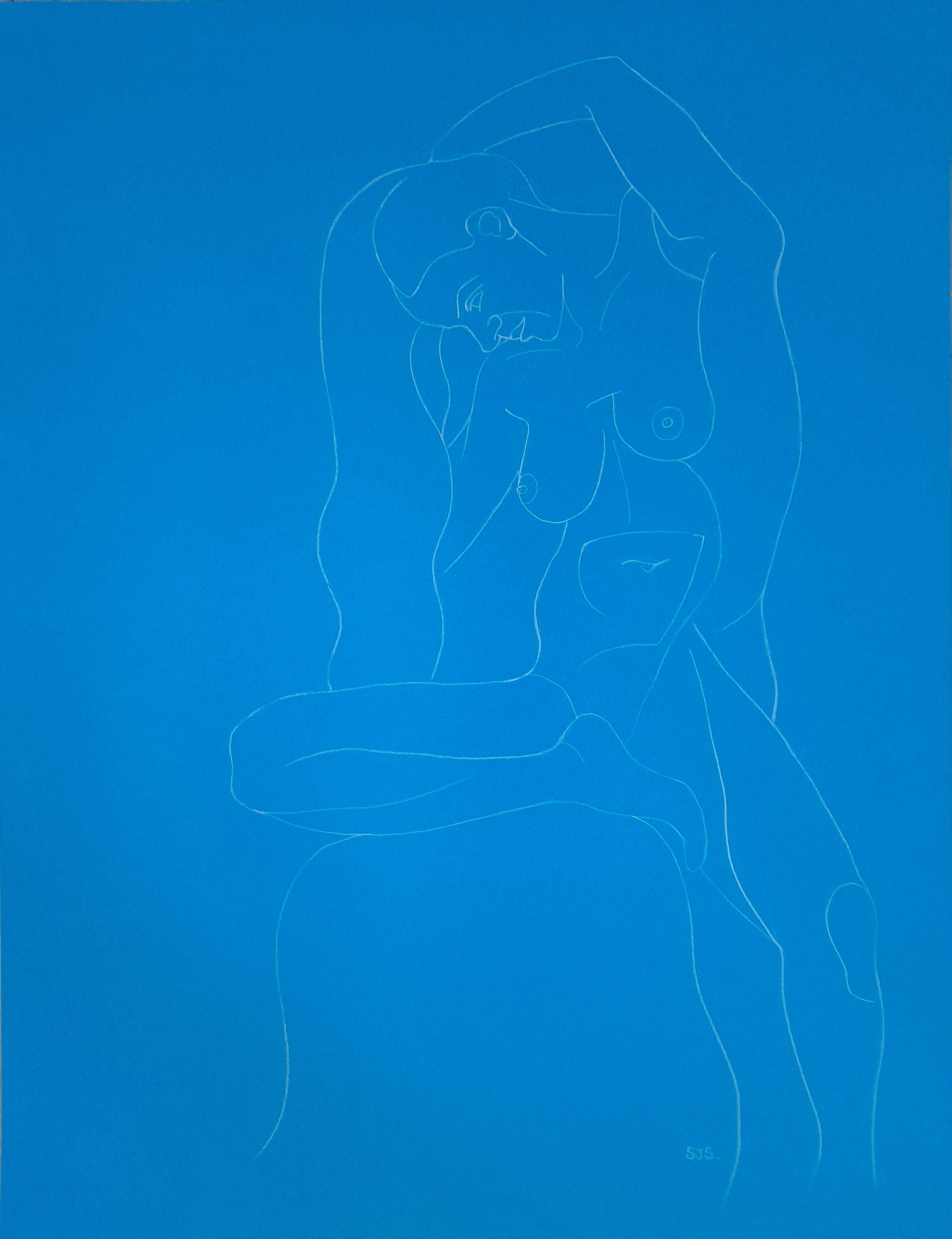Blue Nude Picasso style