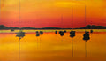 Boats at Sunset #2