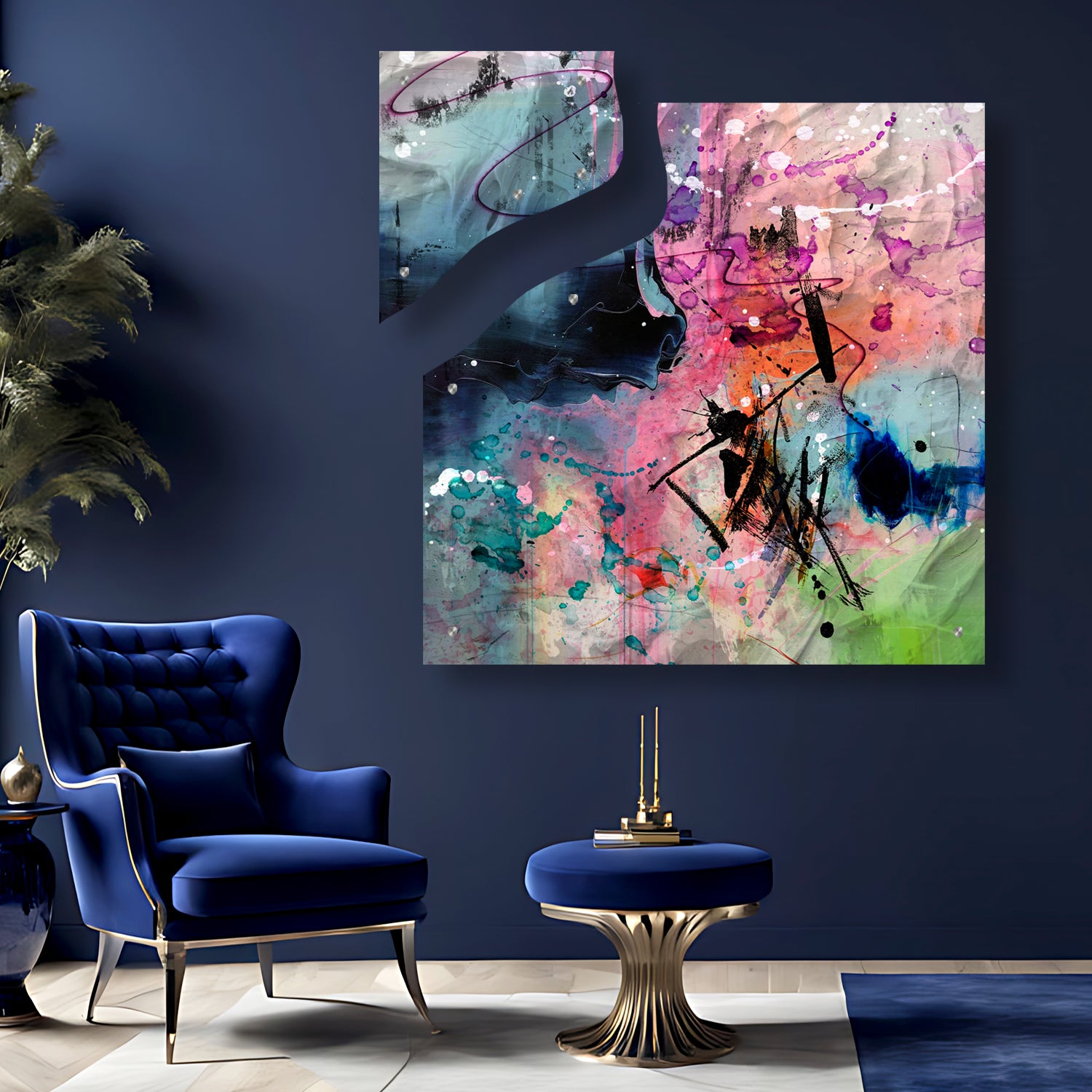 Breaking The Habit - Diptych
