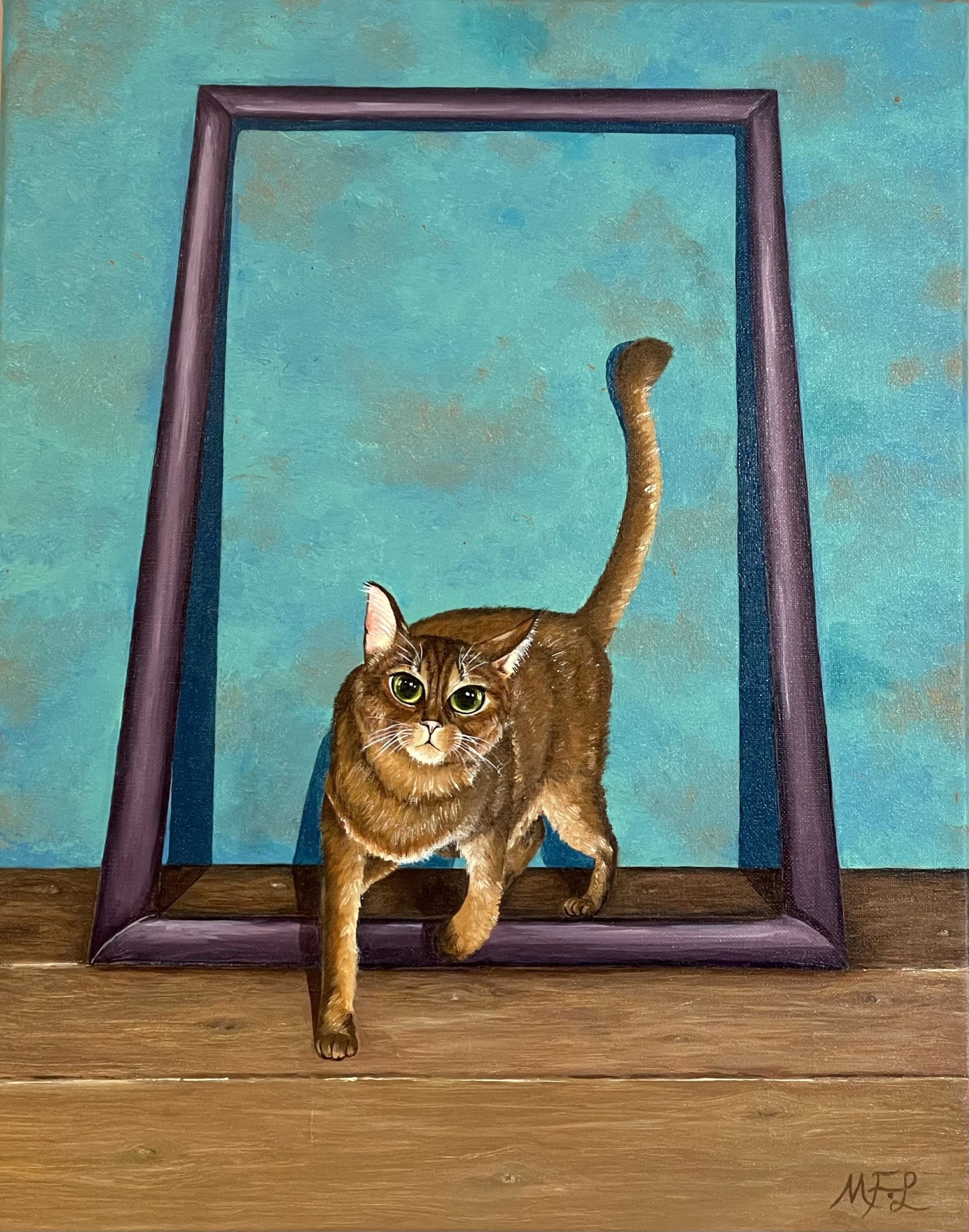 Cat Out of the Frame