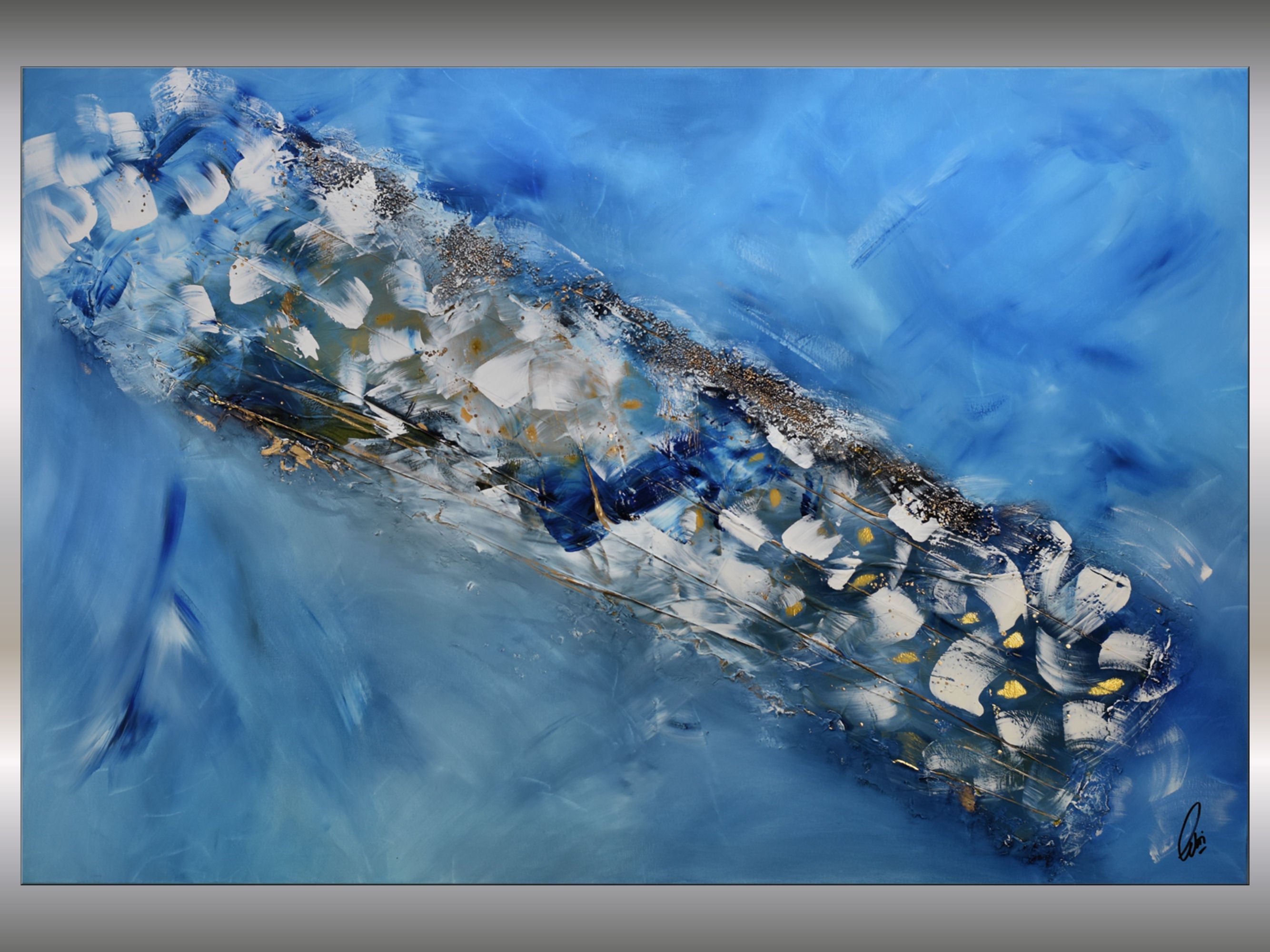 Catch a Star - Acrylic abstract painting