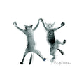 Cats dancing