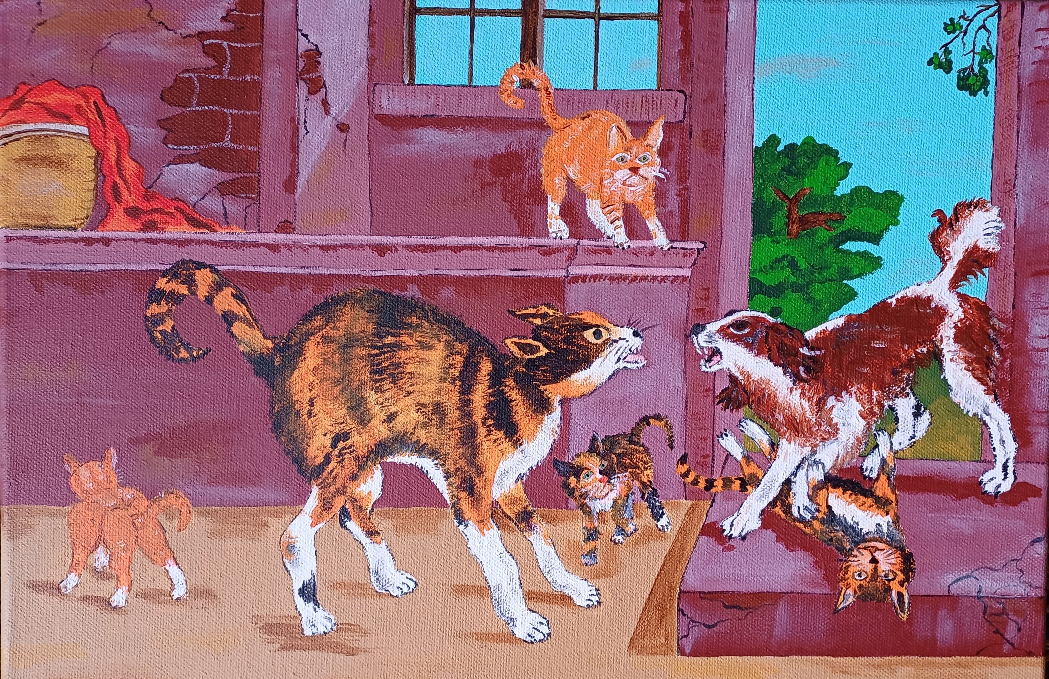 Cats and Dog