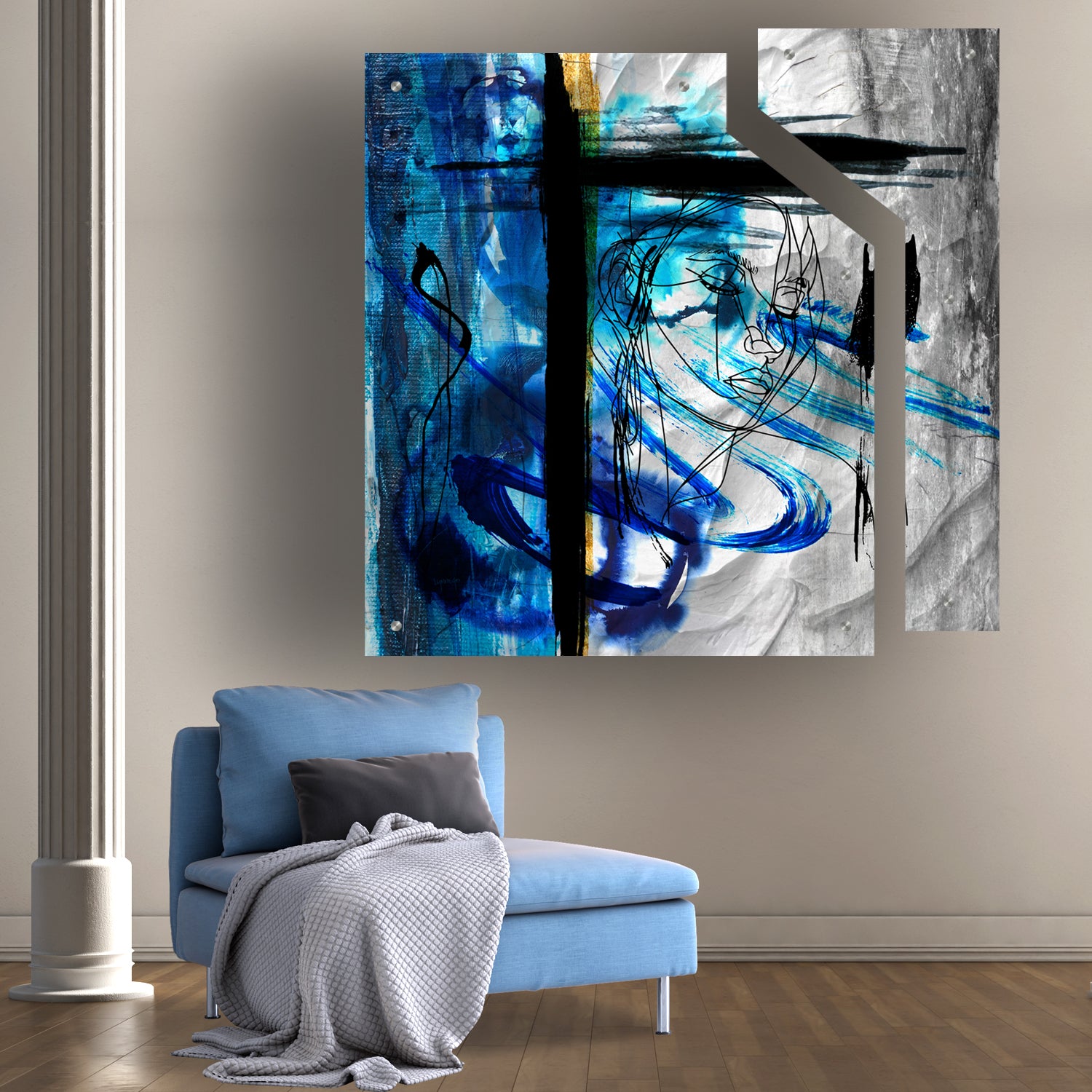 Chameleon - Diptych