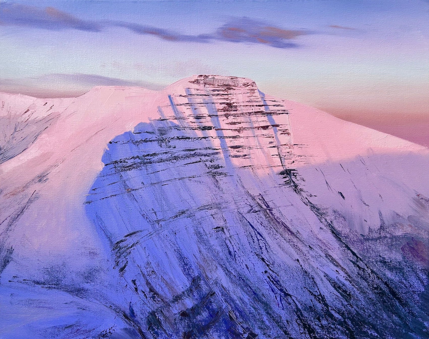 Winter Sun on Pen-Y-Fan