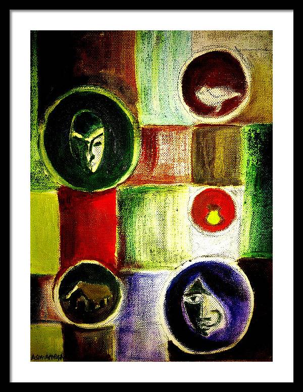 Character 2 Framed Print