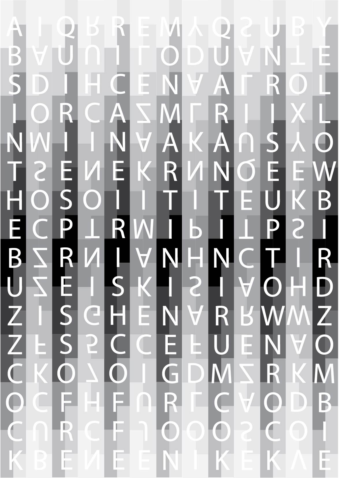 A to Z Cocktails in Black and White 2024