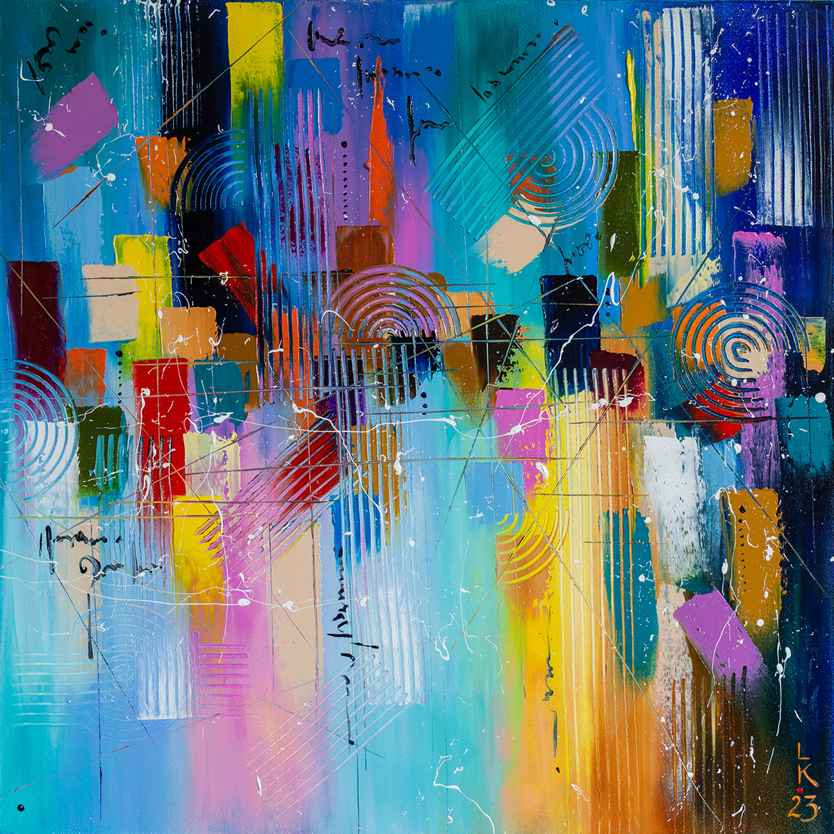 Colorful district