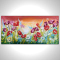 Colourful Poppy Landscape