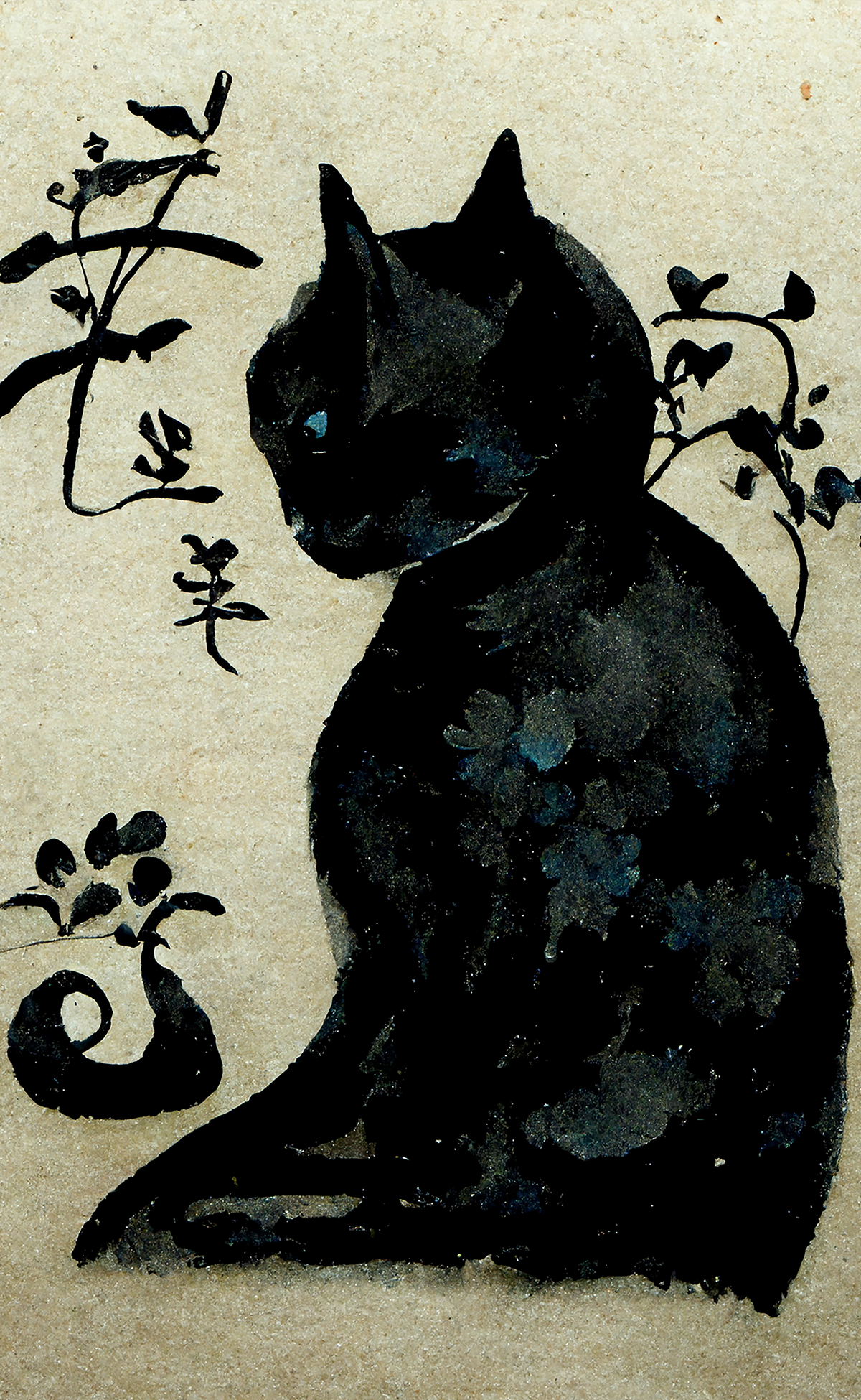 Contemplative Cat
