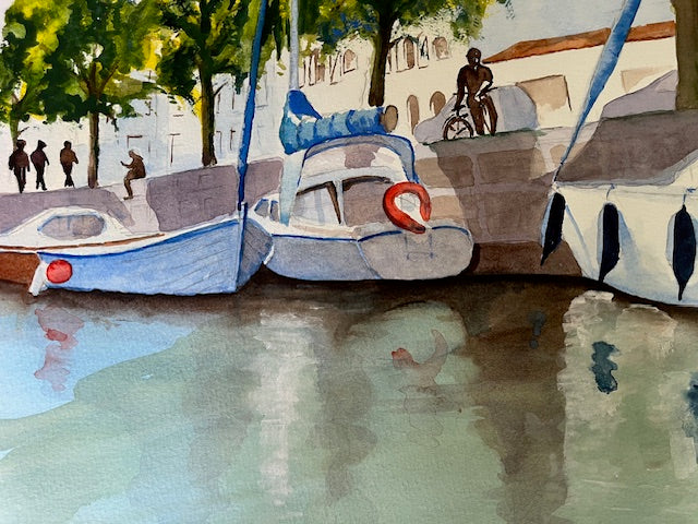 Copenhagen canalside