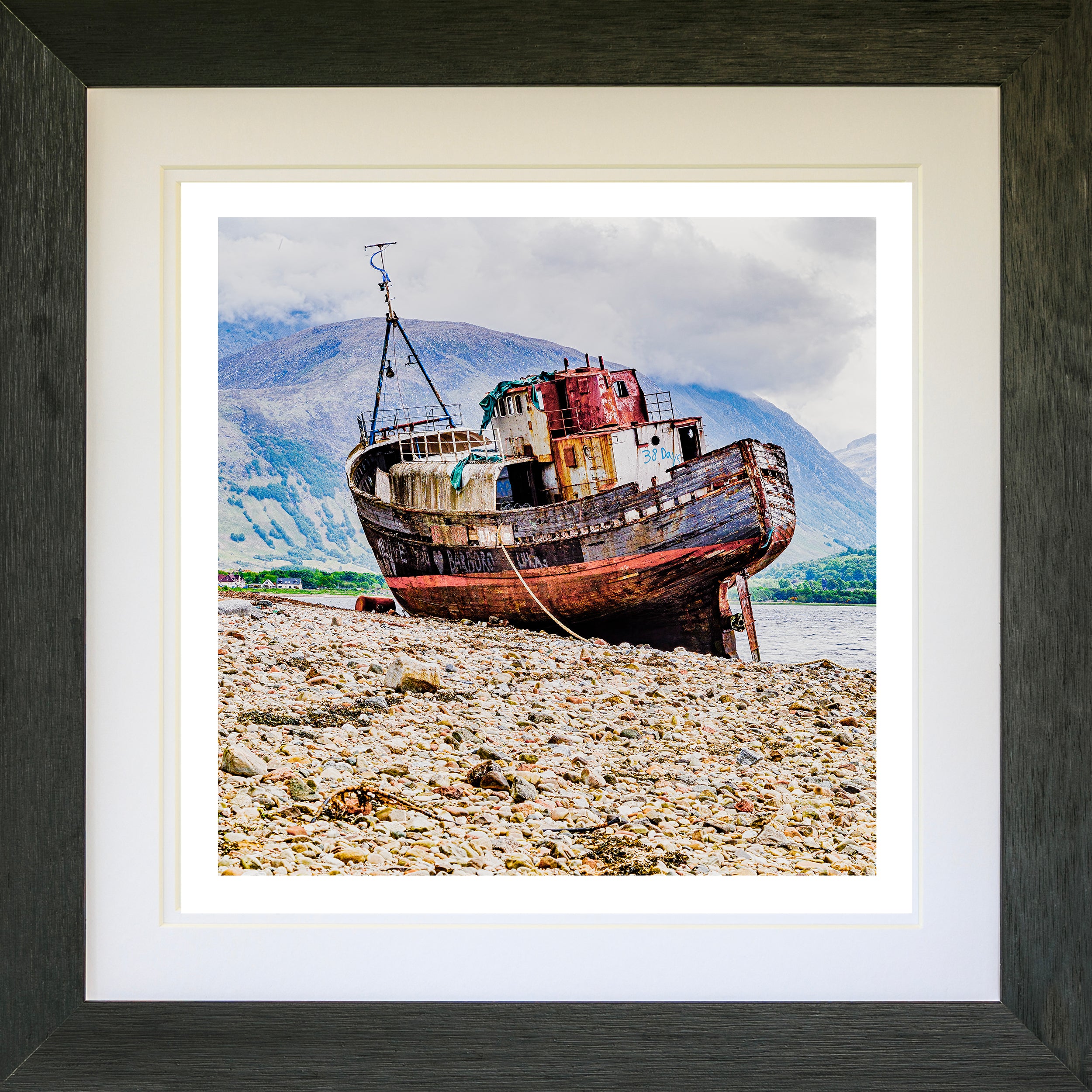 'The Corpach Wreck HDR 3' - M.V.Dayspring - Caol - Fort William -  Scotland