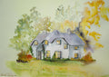 English Country Cottage  PRINT