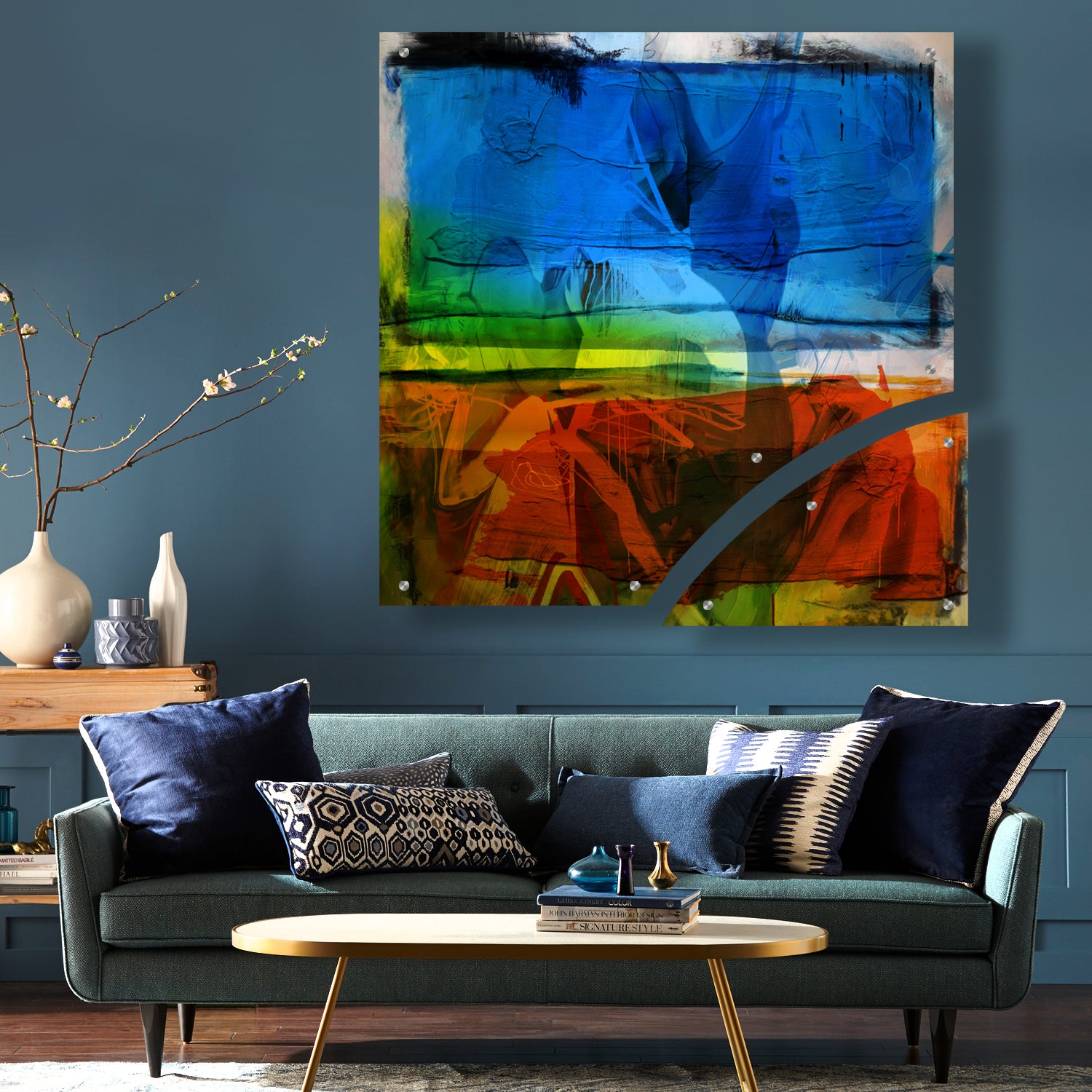 Count Your Rainbows - Diptych