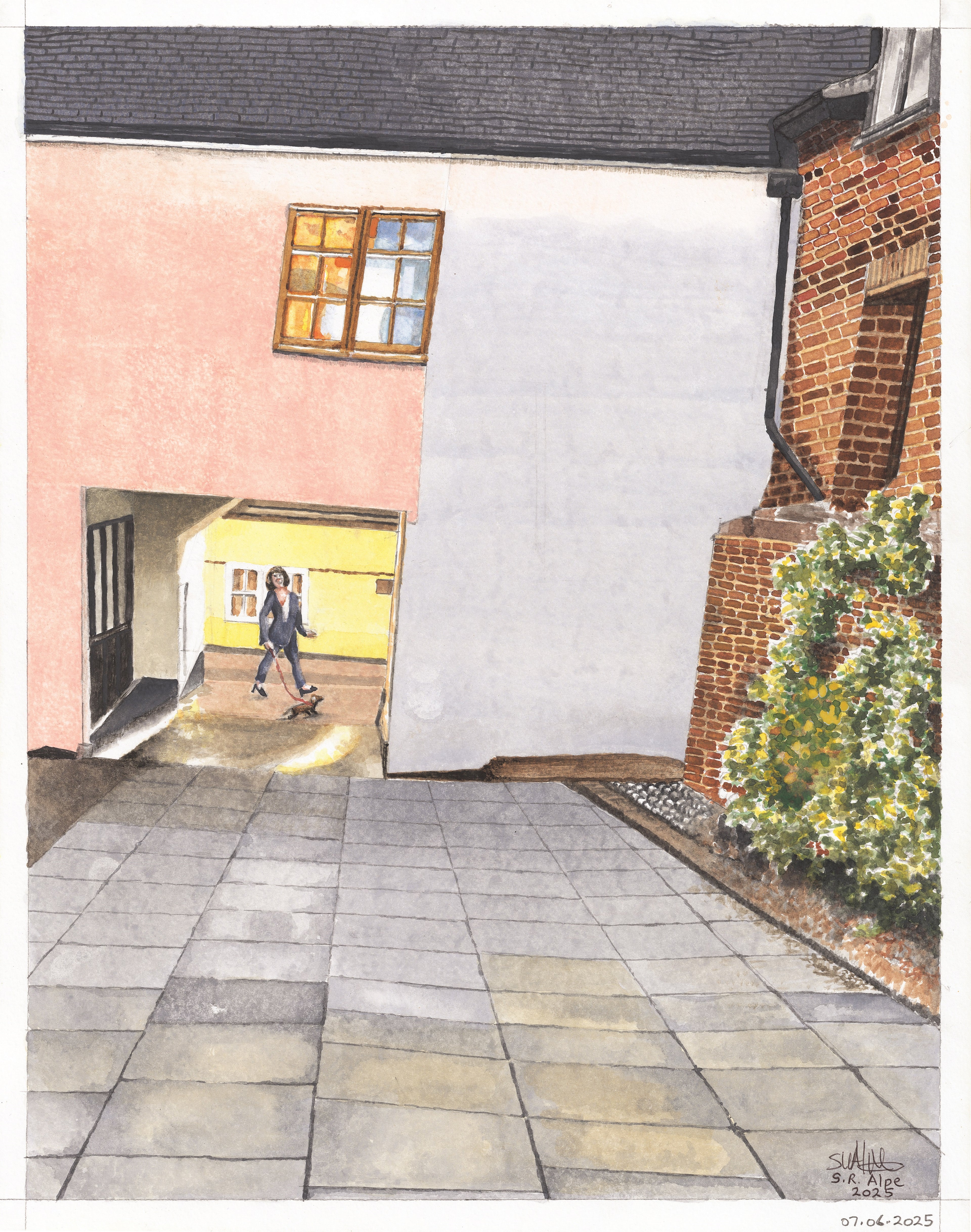 THE LIBRARY COURTYARD