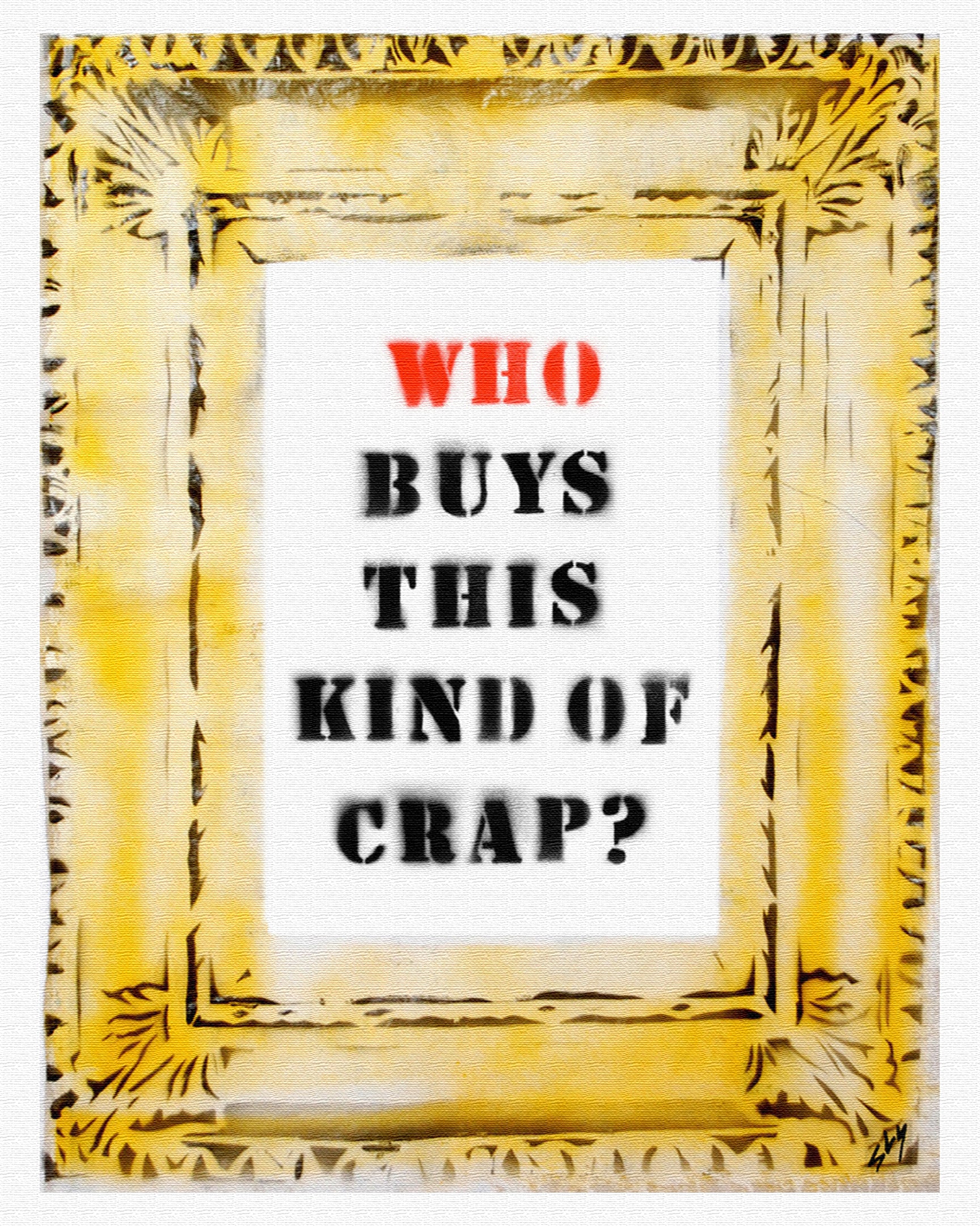 Crap (on canvas).