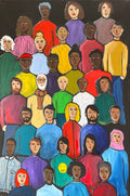 Crowd Of Faces 4