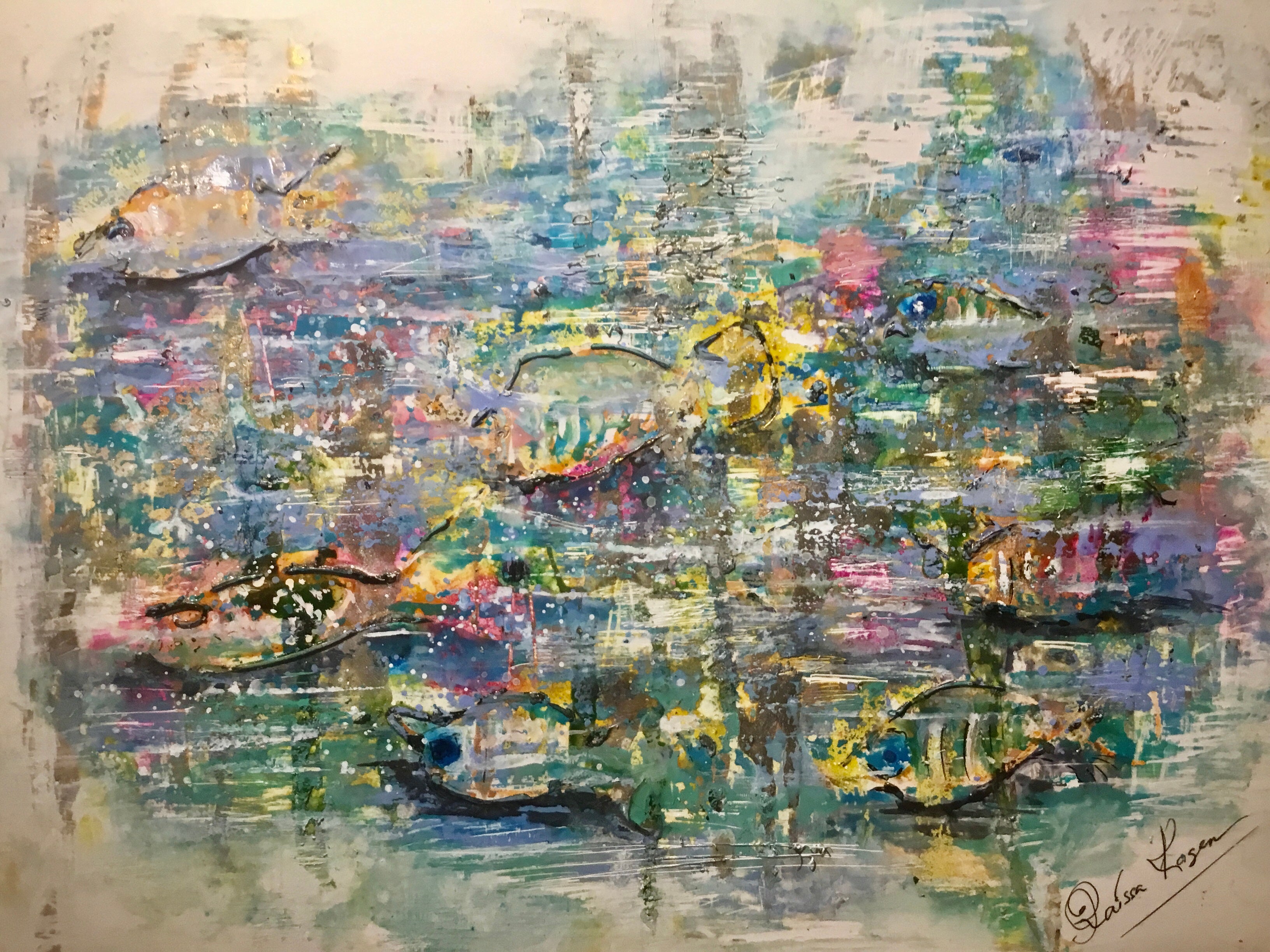 Abstract aquarium