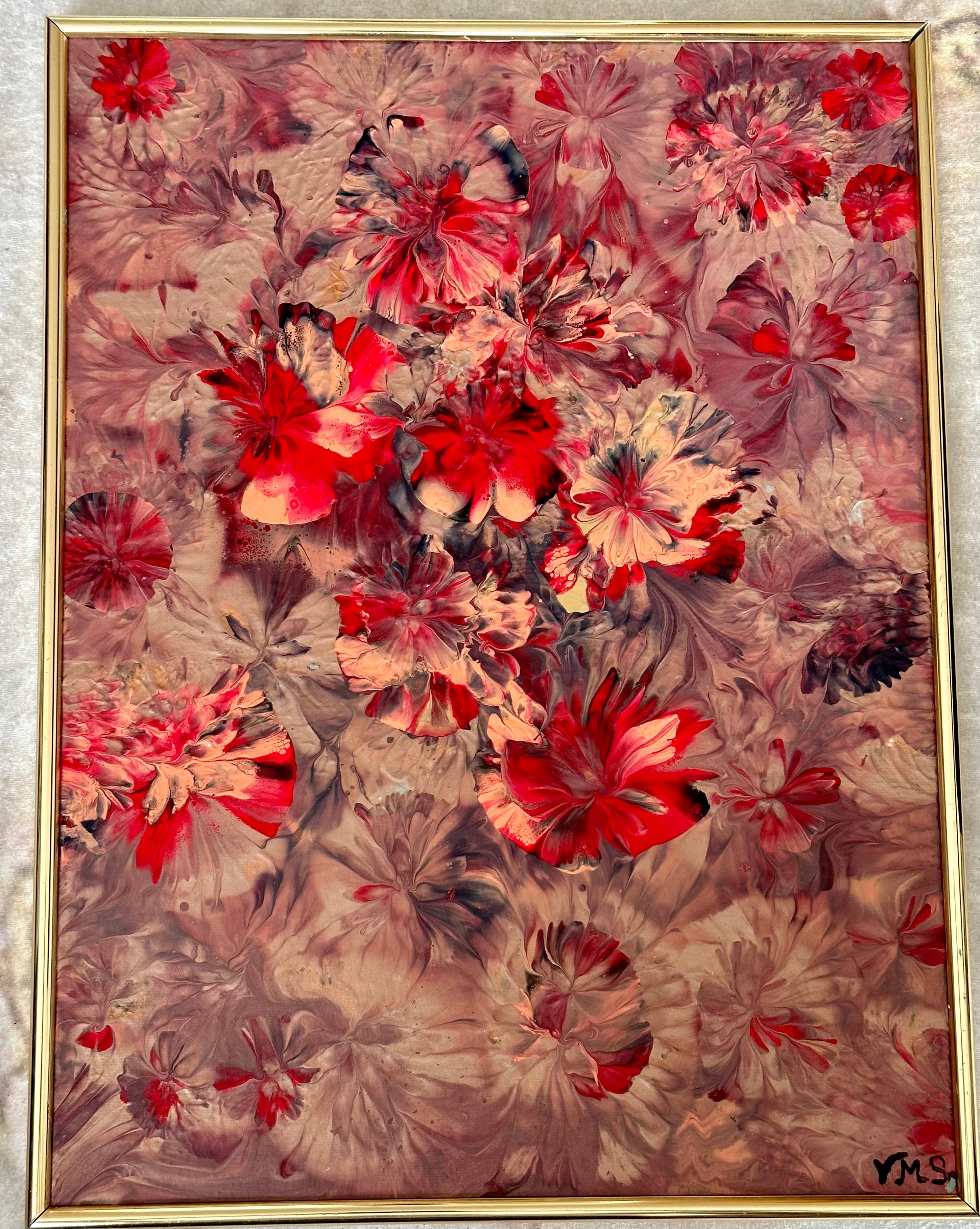 Happy red flowers