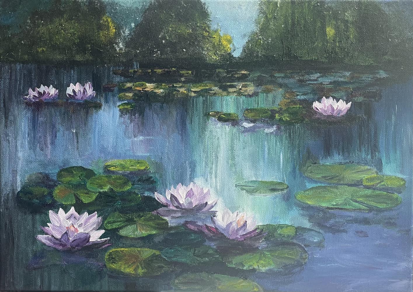 Whispered of the water lily